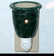 Plug In Tart Warmer - Marble Green